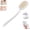 Beige, variant on Silicone Back Scrubber with Built-in Soap Reservoir - Detachable Curved Long Handle Brush, Bath Brush Long Handle for Shower, Back Lotion Applicator, Hard-to-Reach Backs (Beige)