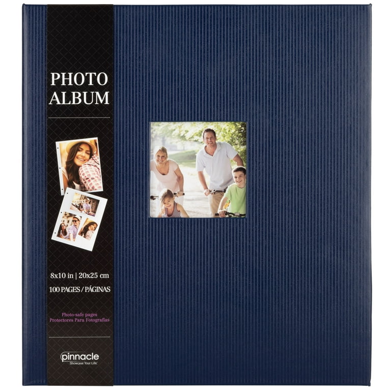 Pinnacle Frames and Accents Magnetic Blue Photo Album