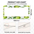 thumbnail image 7 of Aluminum License Plate Frame 2 Pack Car Exterior Accessory Car Tag Holder for Front Rear Plates Cars Decor Cartoon Green Apples Pattern, 7 of 7