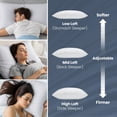 thumbnail image 4 of Utopia Bedding Shredded Memory Foam Pillow, Queen, Pack of 1, Cooling Adjustable Bed Pillow with Washable Cover, 4 of 9