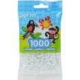 thumbnail image 2 of (2 pack) Perler Pearl Beads 1,000/Pkg-White Glitter, 2 of 3