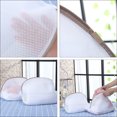 thumbnail image 2 of WHAMVOX 2-Pack Portable Travel Storage Pouches for Clothes and Accessories, Lightweight White Organizers, 2 of 8