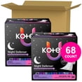 thumbnail image 3 of Kotex Ultra Thin Overnight Pads with Wings, Extra Heavy Absorbency, 34 Count, 3 of 11