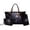 Black - Skull Peony, variant on DISNIMO Cow Skull Print Handbag Wallet Set for Women Sunflower Print Tote Shoulder Bag with Make Up Bag Portable Leather Hobo Purse, Gift for Mom Wife Girlfriend