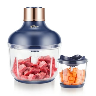BLACK+DECKER 4-Cup Glass Bowl Chopper Food Processor With Two Mixing Bowls  in Red 985119709M - The Home Depot