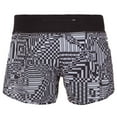 thumbnail image 2 of Nike Womens Dri-Fit Rival Printed 2 Running Shorts-Black/Gray-Medium, 2 of 2