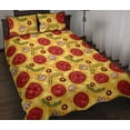 thumbnail image 1 of Juego de cama nórdico con textura de pizza, 1 of 5