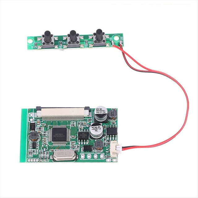 Kit de Módulo de Placa Controladora de Pantalla LCD para Monitor de Coche, de Fotos Digital Multifunción AV de 5 Pulgadas.