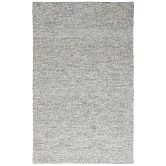 SAFAVIEH Ebony Salem Distressed Area Rug, Gray/Beige, 4' x 6'