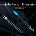thumbnail image 6 of Dog Seat Belt Pet Dog Cat Car Seatbelt Safety - Elastic Adjustable Harness Shock Protector Safety Belts Leash - Heavy Duty Nylon - Universal Fit, 6 of 7