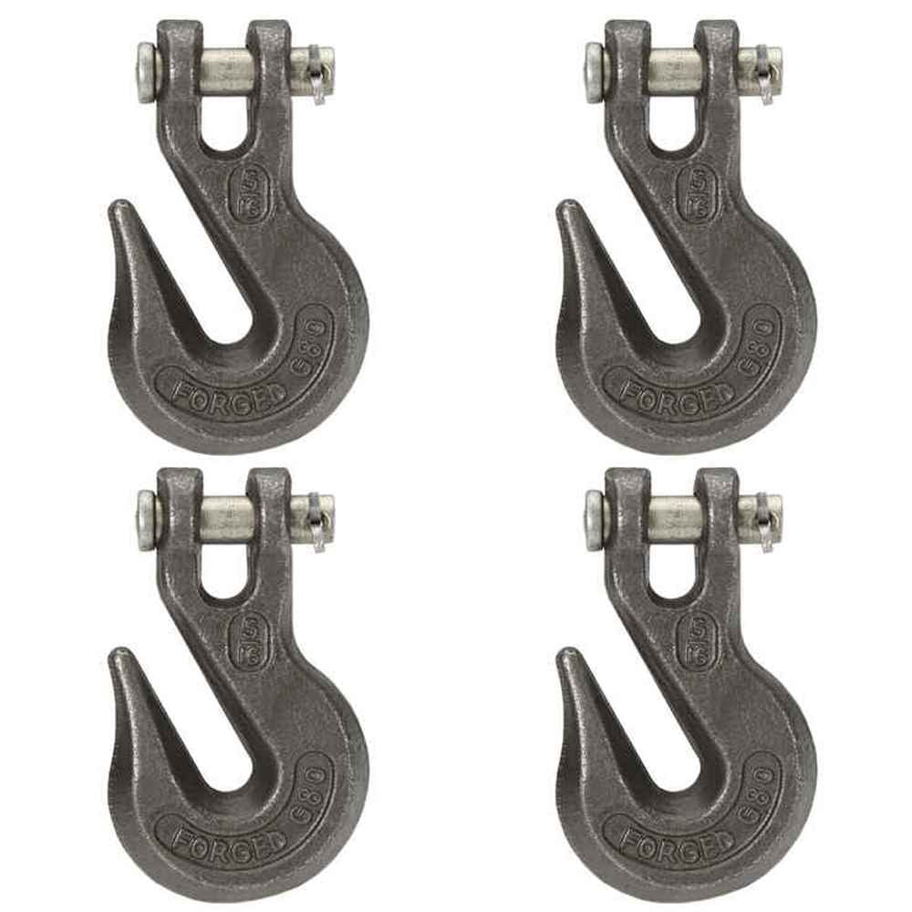 1/2" Grade 80 Clevis Grab Hook 4 Pack