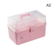 3 Layers Portable Organizer First Aid Kit Plastic Waterproof Medicine Cabinet Storage Box Plastic Storage Container
