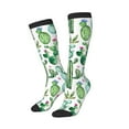 thumbnail image 2 of Fotbe Cactus Plants1 print Women's Men's Novelty Crew Socks Cotton Socks Knee High Socks for Walking,Running,Nurses,Pregnancy, 2 of 9
