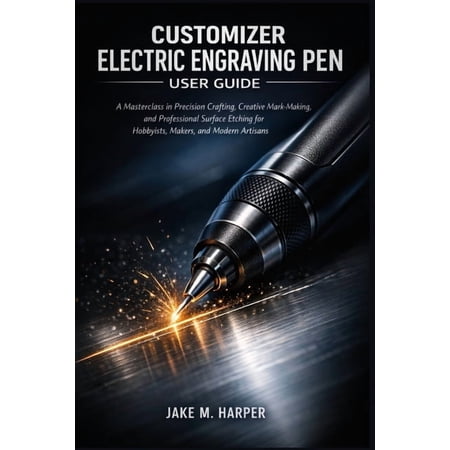Customizer Electric Engraving Pen User Guide: A Masterclass in Precision Crafting Creative Mark-Making and Professiona (Paperback)