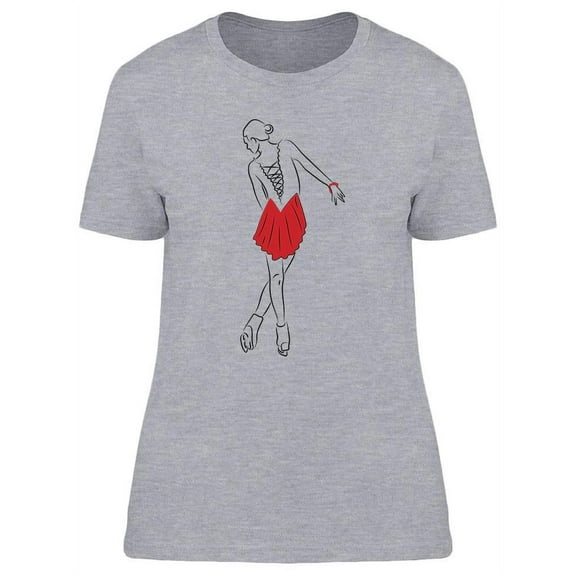 Female Skater T-Shirt Women -Image by Shutterstock, Female XX-Large
