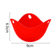 thumbnail image 2 of Egg Poacher-Cocina de huevos escalfados con soportes de anillo, taza de cazador furtivo de huevos de silicona para microondas o estufa, con cepillo de aceite adicional, 2 of 6