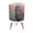 Color 2, variant on Small Trash Can with Lid African Elephant Wild Animal Sunset Wildlife Vintage Wilderness 1.8 Gallon Dog Proof Trash Can Round Garbage Can Waste Bin Wastebasket for Bathroom Bedroom Living Room