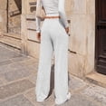 thumbnail image 6 of SUNBS Womens Loose Lounge Sweatpants High Waisted Wide Leg Pants with Pockets Palazzo Trousers, 6 of 9