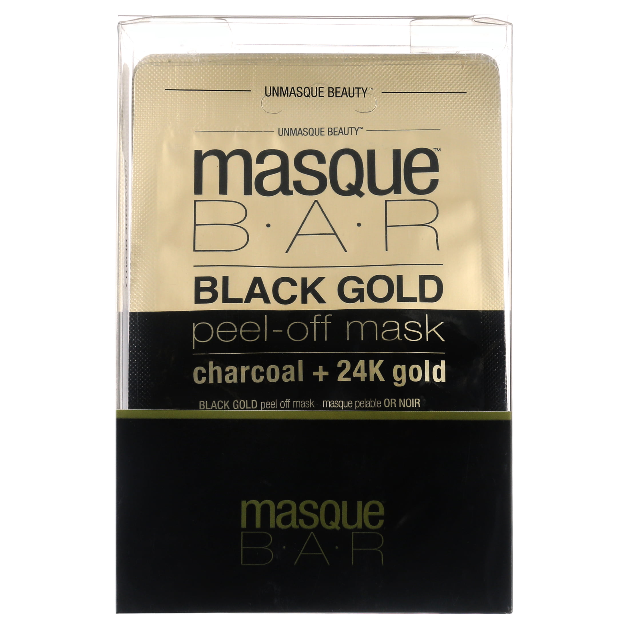 Masque Bar Black Gold Peel-Off Mask,  fl oz 