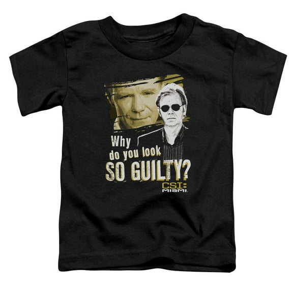 Csi Miami - So Guilty - Toddler Short Sleeve Shirt - 4T