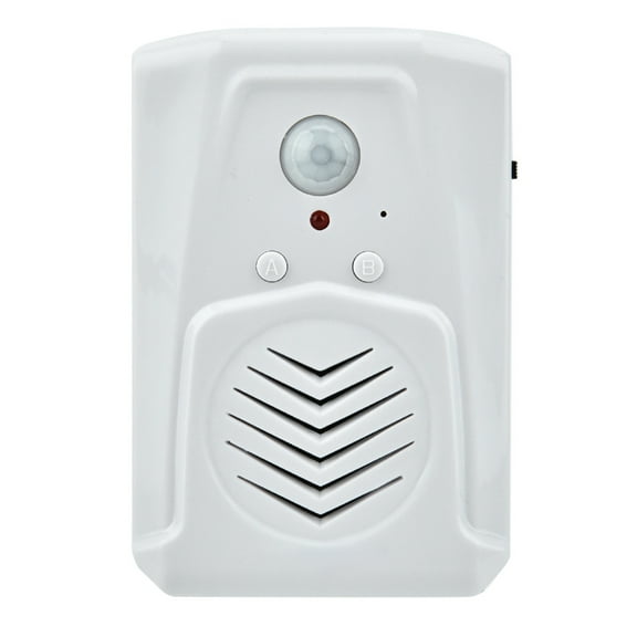 Tebru USB/Battery Powered Motion Sensor Alarm MP3 Audio Player Infrared Induction Doorbell, IR Doorbell, MP3 Doorbell