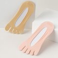thumbnail image 4 of Women's Not Show Toe Socks Invisible Low Cut Liner Socks with Toes Separated for Athletic Running Five Finger Sock, 4 of 9