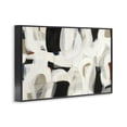 thumbnail image 3 of Stupell Industries Dynamic Earthy Shapes Abstract Painting Black Framed Art Print Wall Art, 18 x 12, 3 of 8