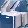 thumbnail image 3 of [Vertical Large Capacity] Retractable Organ Bag Folder Junior High School Student Information Book Desktop File Sorting Artifact Portable Classified Storage Bag, 3 of 3