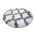 thumbnail image 1 of Living Room Rug, Plaid Round Bedroom Soft Mat Artificial Rugs Washable Rug Plush Fuzzy living Room Furniture Spring Decor Gifts for Housewarming for Dorm Nursery Kids Rug Decor Aesthetic, 31x31IN, 1 of 2