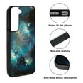 thumbnail image 2 of WIRESTER Shockproof Soft Rubber Cover Case for Samsung Galaxy S22 6.1" 2022, Blue Sky Galaxy Nebula, 2 of 5