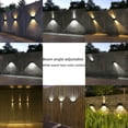 thumbnail image 5 of Lámpara de pared solar Lámpara de pared exterior Lámpara impermeable para patio Villa Pared exterior Balcón Cerca especial Foco de arriba y abajo Puerta, 5 of 5