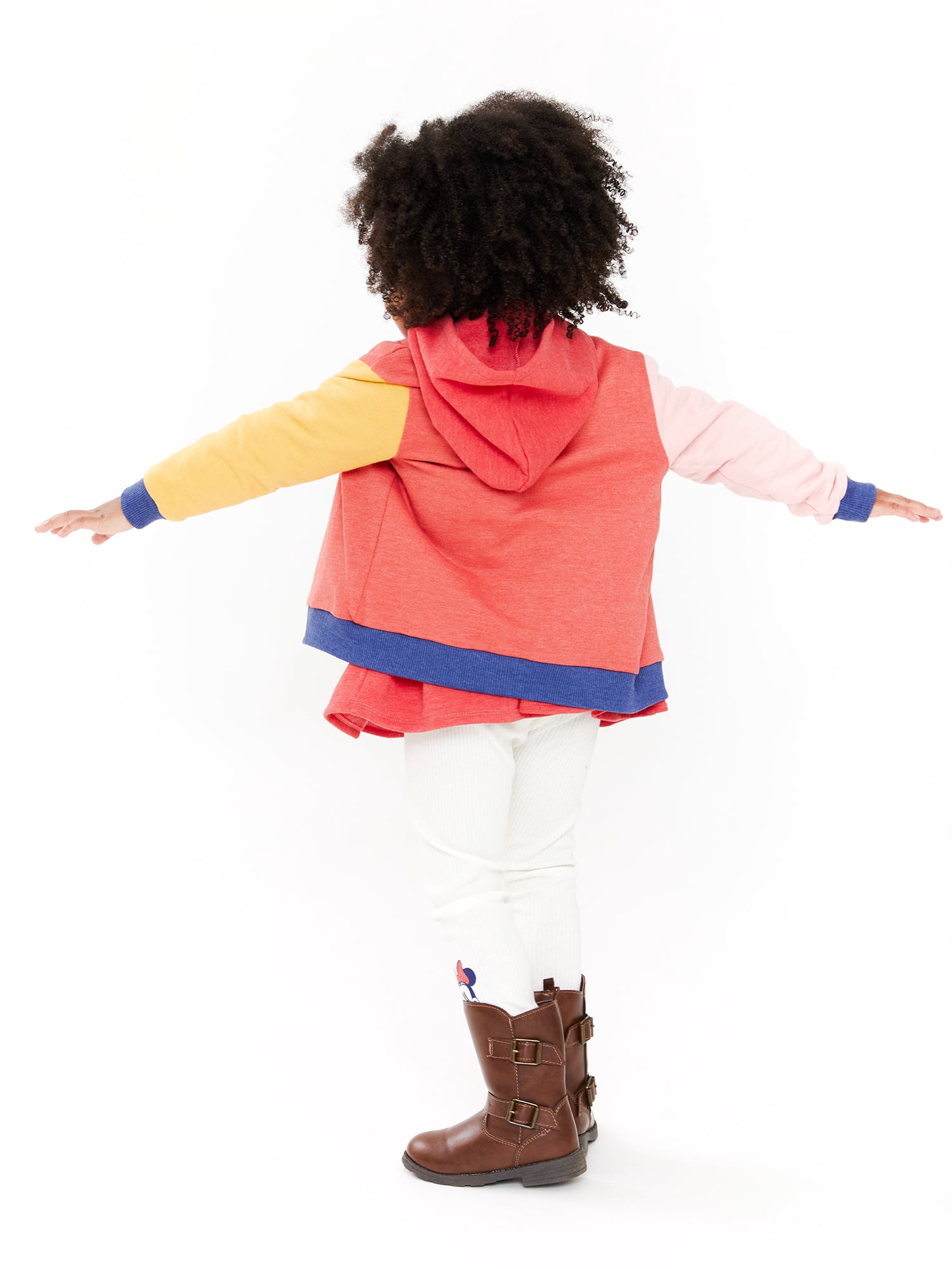 Minnie Mouse Baby and Toddler Girls Reversible Denim Jacket, Sizes 12M-5T