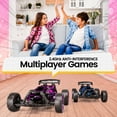 thumbnail image 5 of Tecnock RC Cars for Kids, 1:18 Scale 2WD RC Car with LED Lights, 2.4GHz Remote Control Car with USB-C Easy Charging & 50 Mins Playtime, Toys Gifts for Boys & Girls Ages 8-12, 5 of 8
