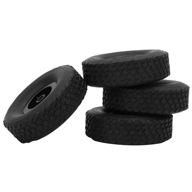 Wpl c44 ruedas y neumlicos 2.2 ruedas y neumlicos caucho negro pláshico pláshico rueda neumilar neumlico de caucho negro se adapta a wpl c 34 1 16 4wditar