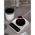 thumbnail image 5 of Calentador de tazas, calentador de café para escritorio con apagado automático, mantiene la temperatura hasta 131 ℉/55 ℃ para la oficina/hogar para calentar café té leche, 5 of 5