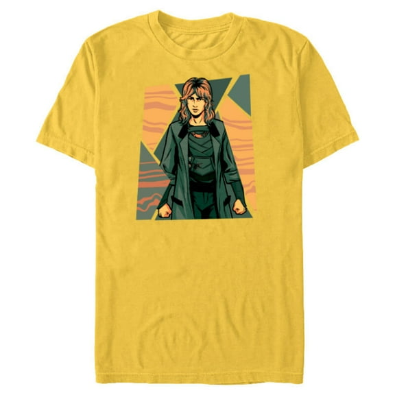 Marvel Studios Loki Season 2 Sylvie Shattered Disney MCU - Short Sleeve Blended T-Shirt for Adults - Customized-Yellow