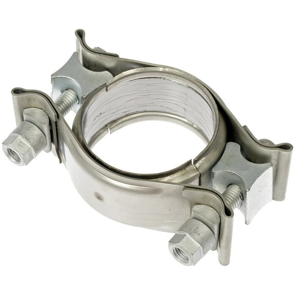 Dorman 903-304 Exhaust Clamp for Specific Buick / Cadillac / Chevrolet Models, Metallic Gray