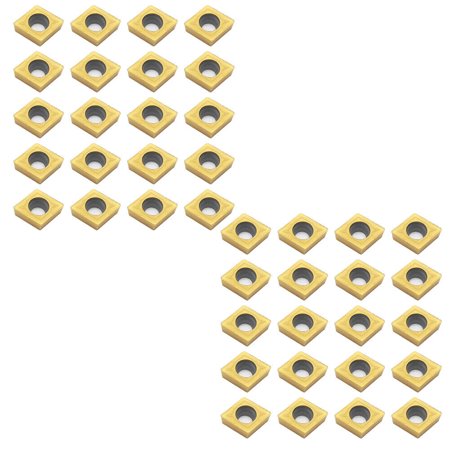 US 20-40 Pcs CCMT 21.51/CCMT060204 US735 CNC Carbide Inserts