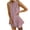 Pink, variant on Efsteb Sundresses for Women Beach Elegant Embroidered Lace Tank Dress Resort Dress Loose Fit Casual Sleeveless Spring Crew Neck Solid Color ,Size:14