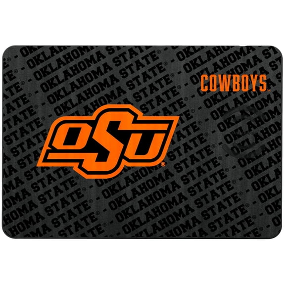 Keyscaper Oklahoma State Cowboys 15W Fast Wireless Charger and Mouse Pad