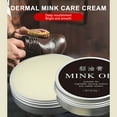thumbnail image 6 of Upgraded Leather Care Cream - Leather Recoloring Balm With Mink Oil Restoring And Refurbishing Conditioning Cream For Bags Leather Furniture Shoes Car Seats, 6 of 8