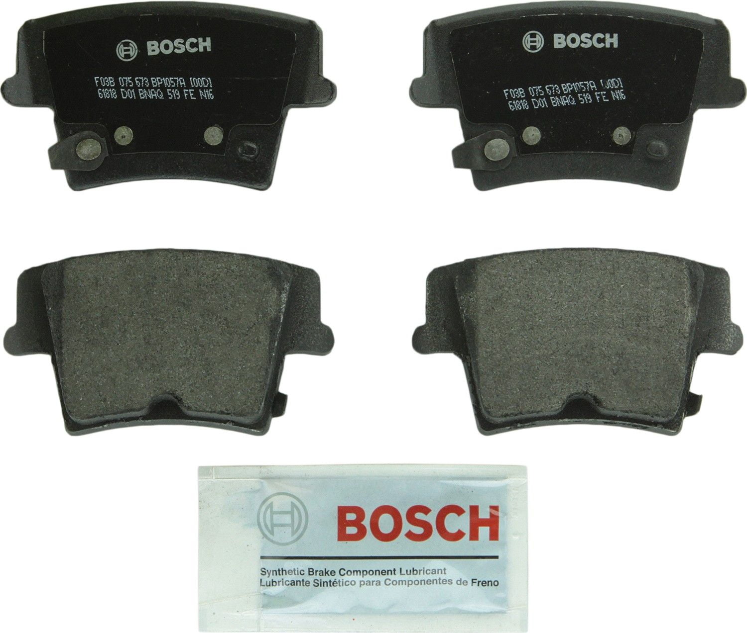 Bosch BP1057A QuietCast Premium Disc Brake Pad Set