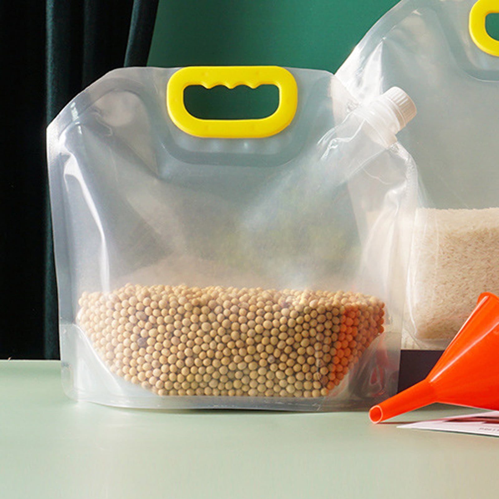 Moisture proof Sealed Bag Transparent Grain Storage Suction - Temu