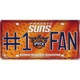 thumbnail image 1 of Phoenix Suns #1 Fan Metal License Plate, 1 of 1