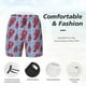 thumbnail image 3 of Fotbe Cartoon Lobsters 2 Traje de Baño para Hombre – Shorts de Natación de Secado Rápido con Forro y Bolsillos-Small, 3 of 6
