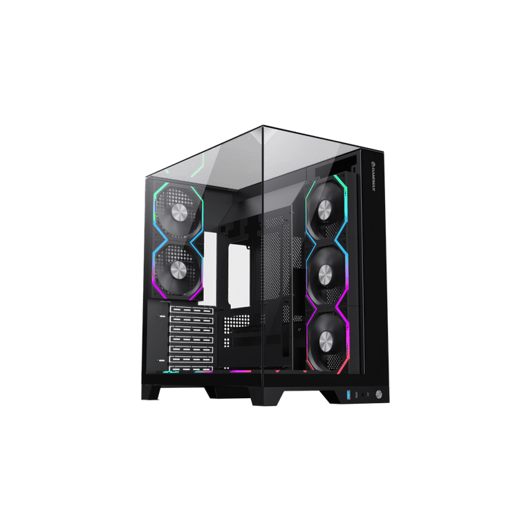 GAMEMAX PCケース Infinity Pro BK GAMEMAX Infinity Pro Black USB3.0 / Type C ATX Mid-Tower Gaming