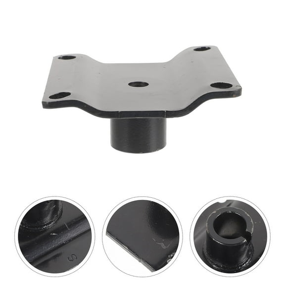 FRCOLOR  Sturdy Metal Barber Chair Connector, Universal Heavy-Duty Replacement, Salon Accessory