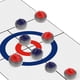 thumbnail image 3 of 8 Piezas Juego de Curling de Mesa Pucks Rodillos de Juegos de Cuentas Deslizantes, Fiesta Niño Padre Amigos Interactivos Viajes Juguete Educativo, 3 of 8