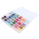 thumbnail image 2 of Juego de hilos de poliéster de 96 colores para costura y reparación de prendas Kit completo de hilo de bordar, 2 of 8
