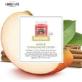 thumbnail image 4 of czcpp-Candle-LITE Scented Candles, Apple Cinnamon Crisp Fragrance, One 18 oz. Single-Wick Aromatherapy Candle with 110 Hours of Burn Time, Red Color (Individual Box), 4 of 4